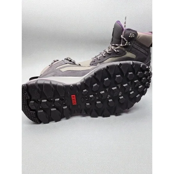 Vans MTE Crestline Waterproof Hiking Boots – Gray/Purple – Men's 7 / Women's 8.5 - Picture 5 of 8
